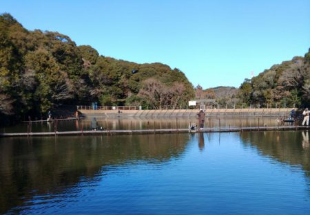 初釣り ～岡崎トラウトポンド～